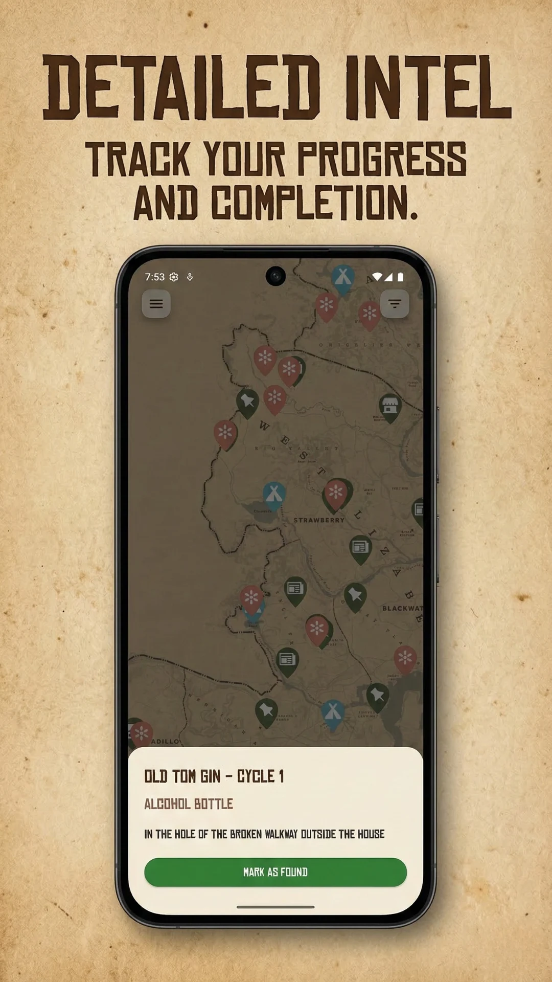 Map For RDR2 screenshot
